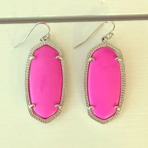 Kendra Scott Magenta Elle Earrrings
